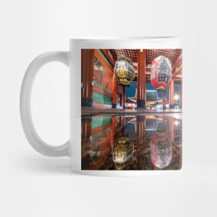 Japanese Temple Lanterns Mug